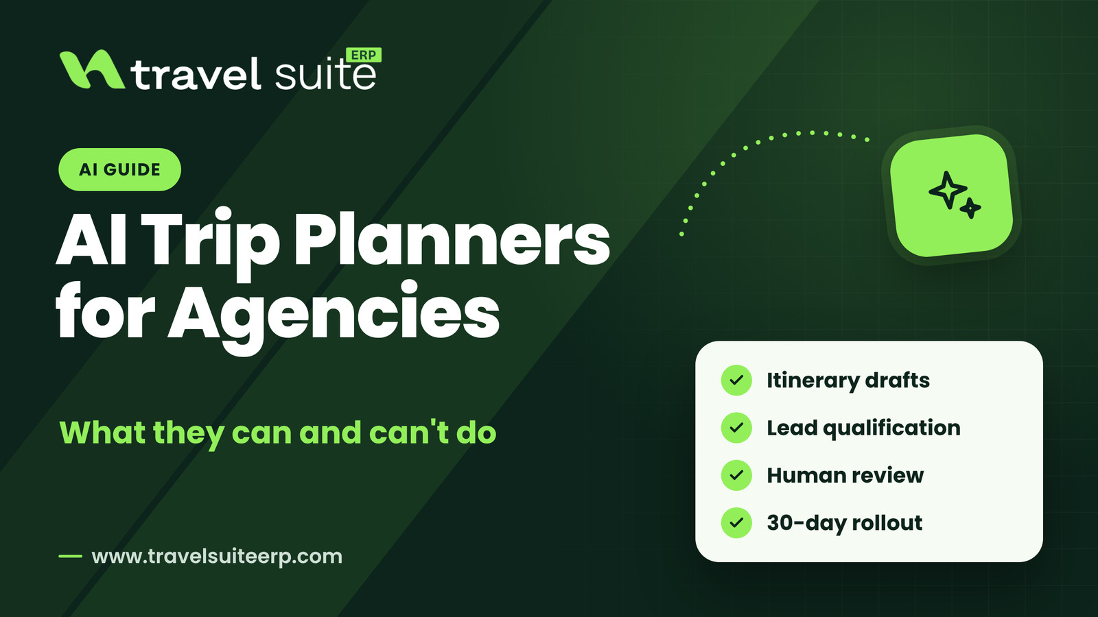 AI trip planner for travel agencies: what it can and can't do