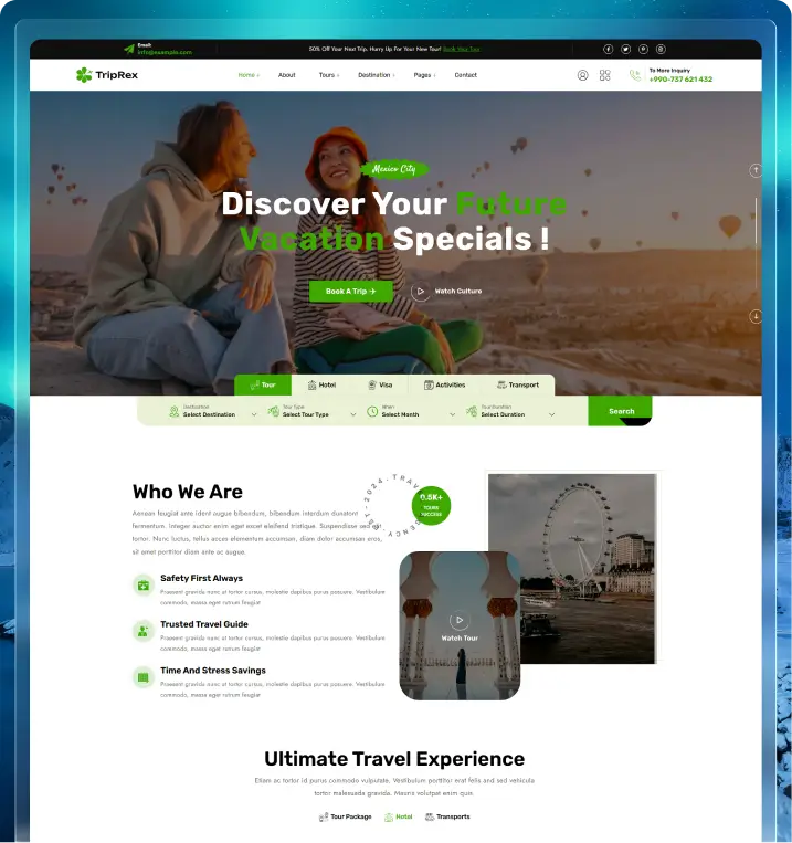 Tour & Travel Booking Agency-5
