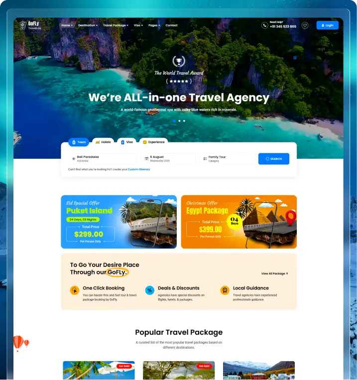 Tour & Travel Booking Agency-2