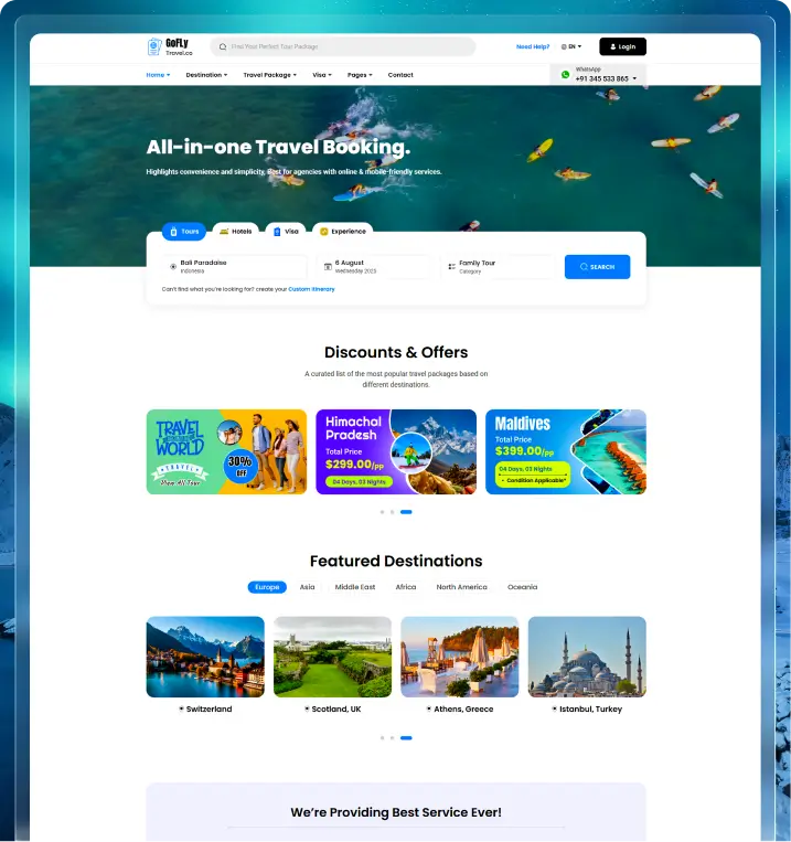 Tour & Travel Booking Agency-1